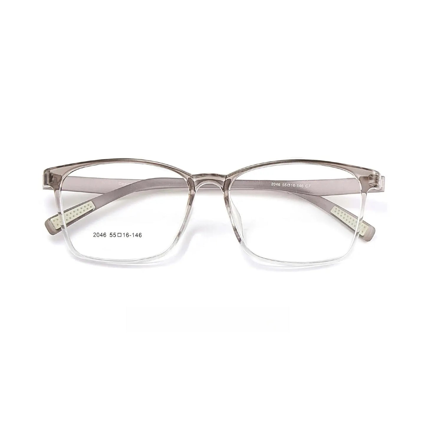 Unisex Square Full Rim TR90 Prescription Glasses Y2046 — view 6 | Rx Spectacle
