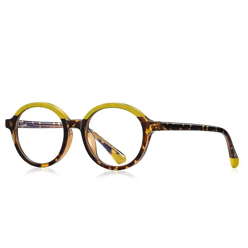 Unisex Round Full Rim TR90 Prescription Glasses 20214 — view 2 | Rx Spectacle