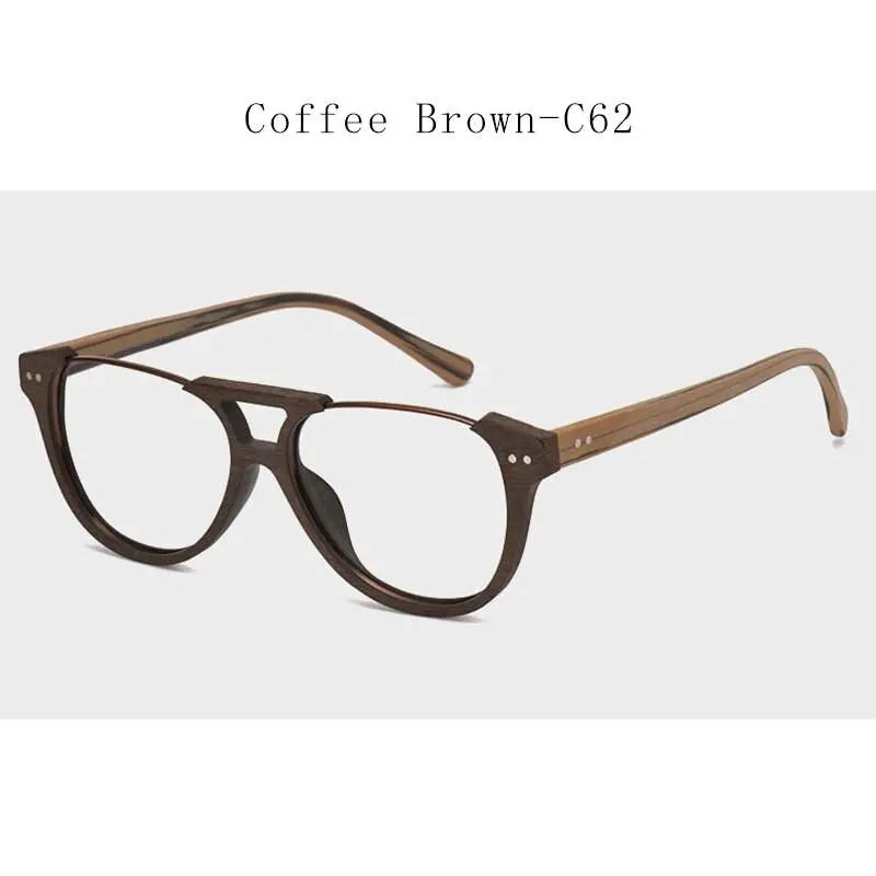 Unisex Square Full Rim Alloy Double Bridge Prescription Glasses Ft5356 — view 2 | Rx Spectacle