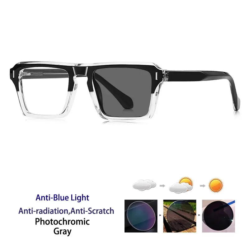 Unisex Browline Full Rim Acetate Reading Glasses 511049 — view 2 | Rx Spectacle