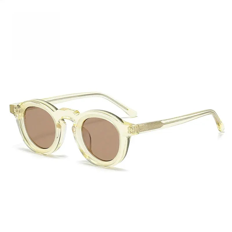 Unisex Round Full Rim Acetate Prescription Glasses 442741 — view 11 | Rx Spectacle