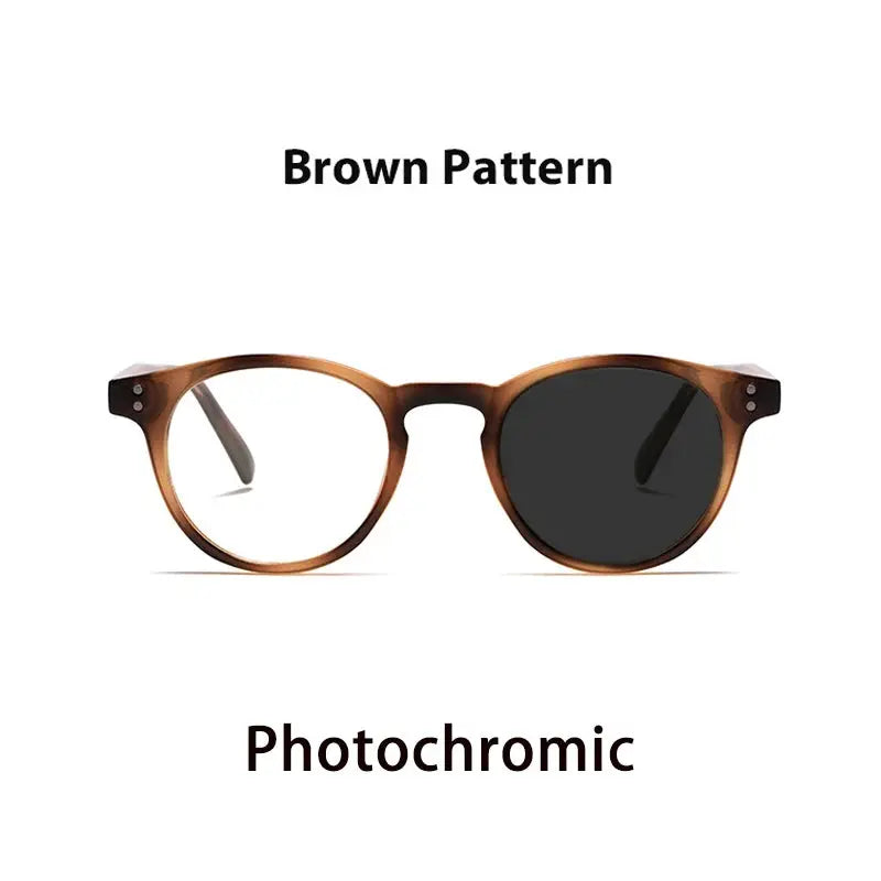 Unisex Round Full Rim Acetate Reading Glasses 3313 — view 17 | Rx Spectacle