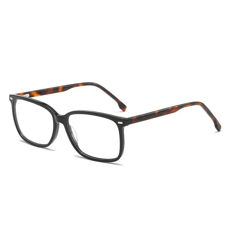 Unisex Square Full Rim Acetate Prescription Glasses 71817 — view 7 | Rx Spectacle
