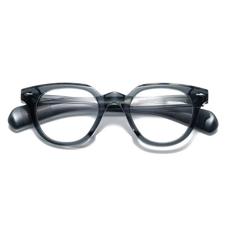 Unisex Irregular Full Rim Acetate Prescription Glasses 2241 — view 10 | Rx Spectacle