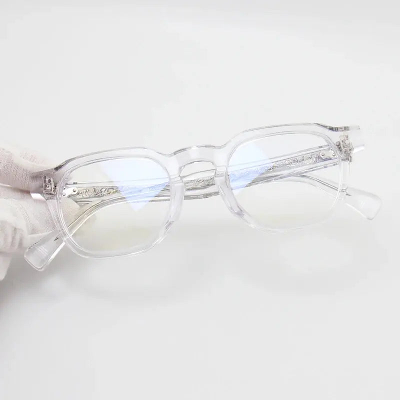 Unisex Square Full Rim Acetate Prescription Glasses 62527 — view 5 | Rx Spectacle