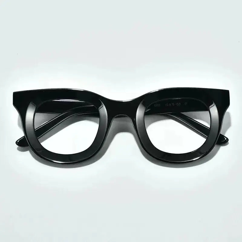 Unisex Square Full Rim Acetate Prescription Glasses L6688 — view 2 | Rx Spectacle