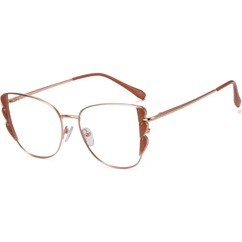 Women's Cat Eye Full Rim Acetate Prescription Glasses 95933 — view 10 | Rx Spectacle