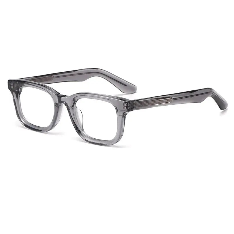Unisex Square Full Rim Acetate Prescription Glasses 422127 — view 3 | Rx Spectacle