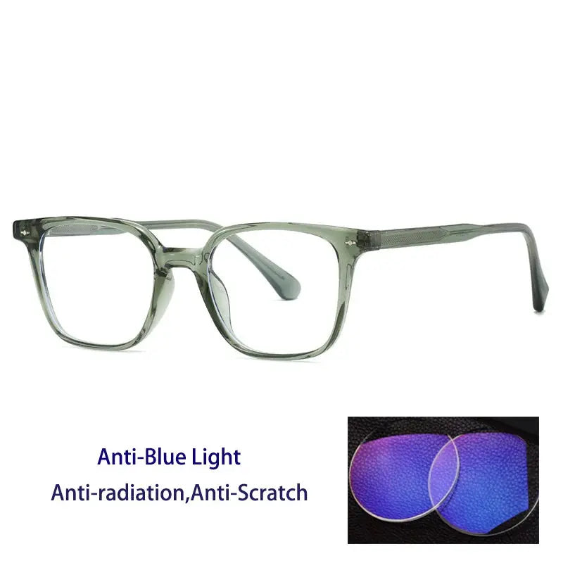 Unisex Oval Full Rim TR90 Prescription Glasses 280010 — view 4 | Rx Spectacle