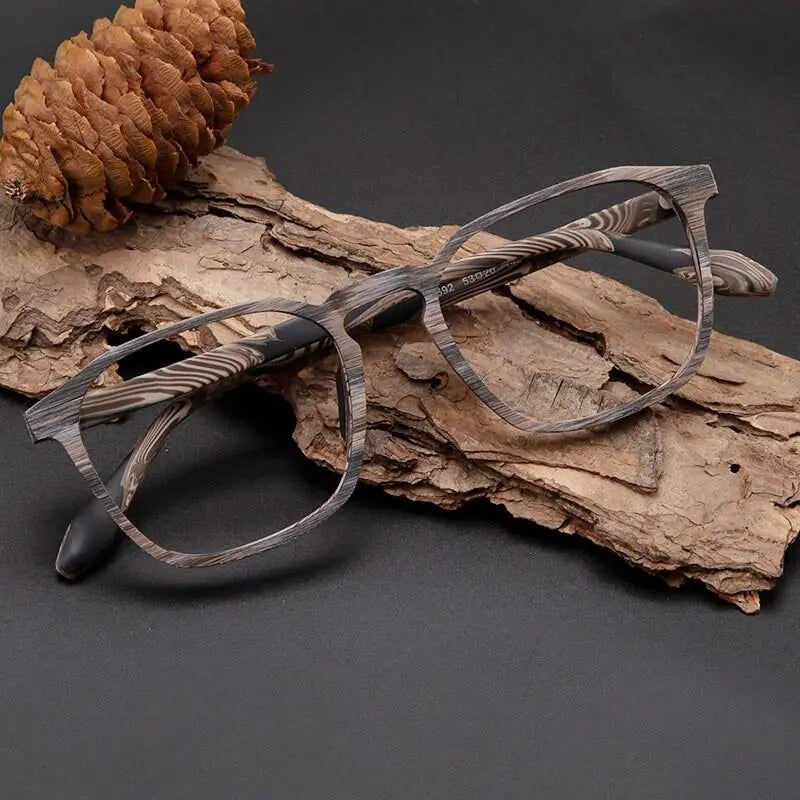 Unisex Square Full Rim Alloy Prescription Glasses 1692 — view 8 | Rx Spectacle