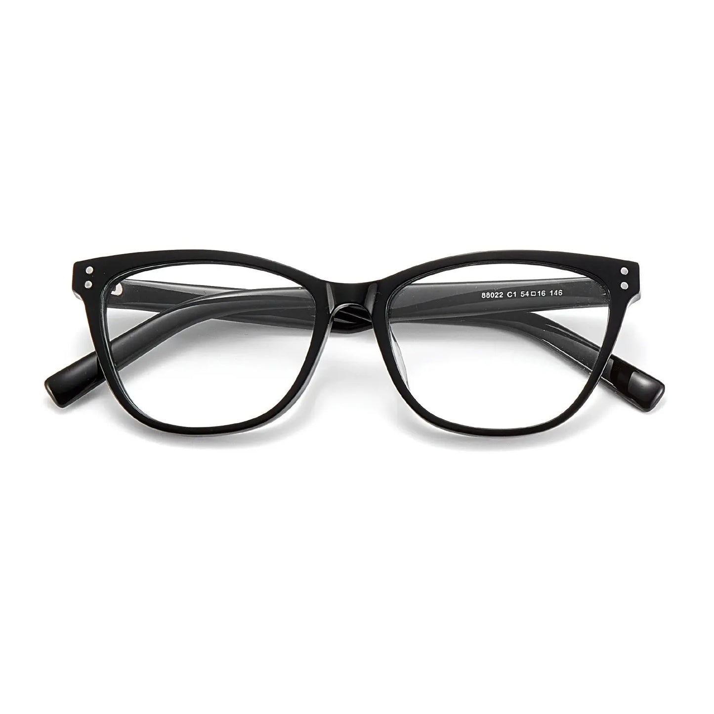Women's Cat Eye Full Rim Acetate Prescription Glasses 88022 — view 3 | Rx Spectacle