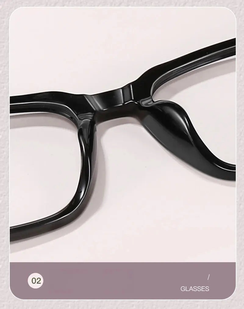 Unisex Square Full Rim Plastic Prescription Glasses 5520 — view 9 | Rx Spectacle