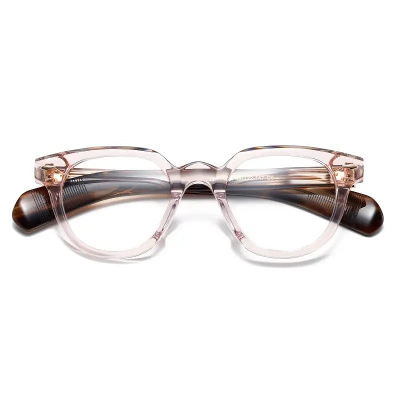 Unisex Irregular Full Rim Acetate Prescription Glasses 2241 — view 12 | Rx Spectacle