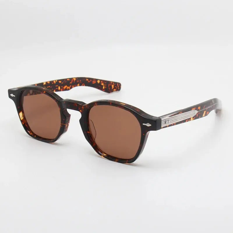 Unisex Square Full Rim Acetate Prescription Glasses 44144 — view 6 | Rx Spectacle