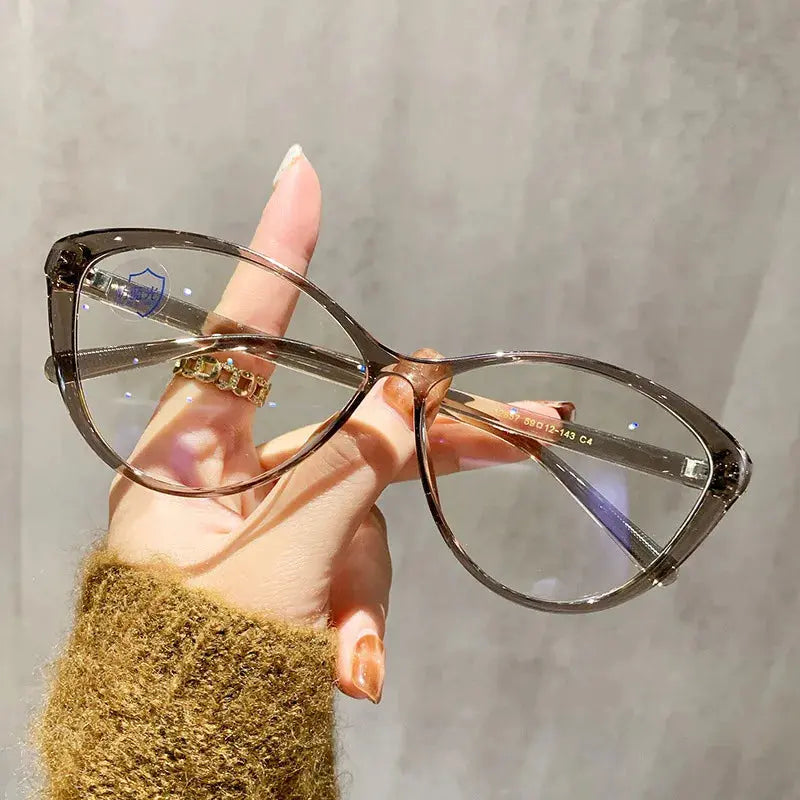 Unisex Oval Full Rim TR90 Prescription Glasses 12857 — view 3 | Rx Spectacle