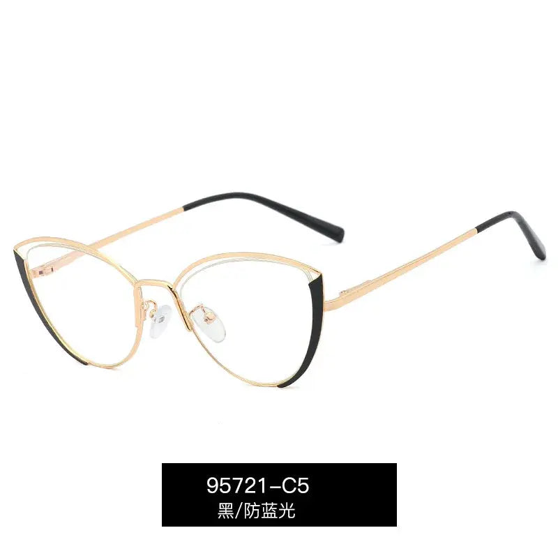Women's Cat Eye Full Rim TR90 Prescription Glasses 95721 — view 5 | Rx Spectacle