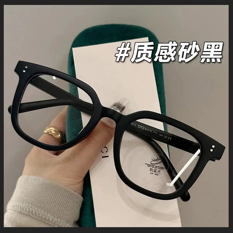 Unisex Square Full Rim TR90 Oversized Prescription Glasses 58019 — view 3 | Rx Spectacle