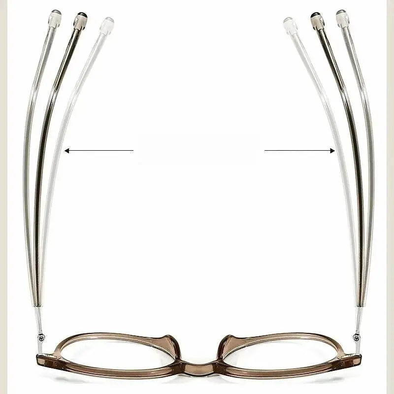 Unisex Square Full Rim TR90 Prescription Glasses 01252 — view 5 | Rx Spectacle