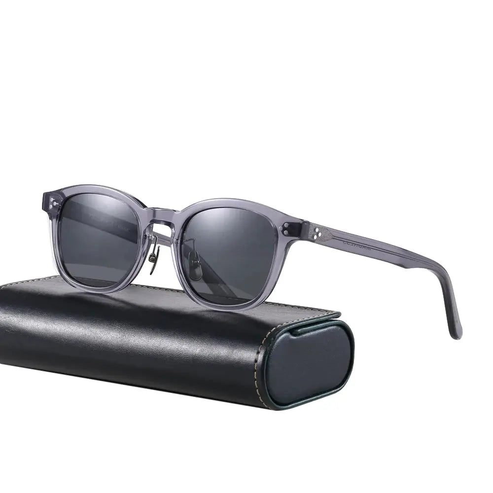 Men's Square Full Rim Acetate Prescription Glasses 4950 — view 3 | Rx Spectacle