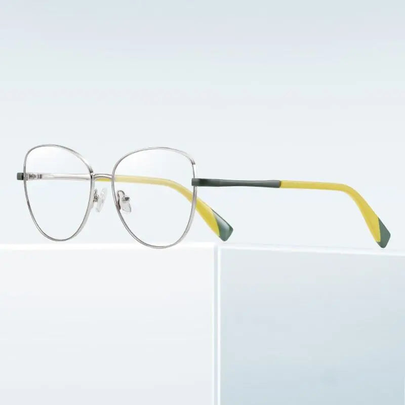 Women's Cat Eye Full Rim Prescription Glasses 3019 — view 6 | Rx Spectacle