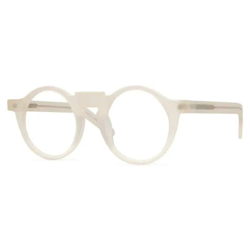 Unisex Round Full Rim Acetate Prescription Glasses 1465 — view 11 | Rx Spectacle