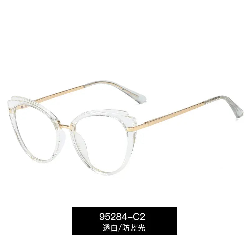 Women's Oval Full Rim TR90 Prescription Glasses 95284 — view 8 | Rx Spectacle
