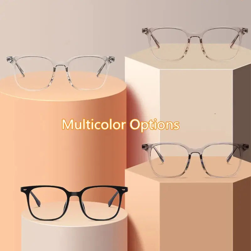 Unisex Square Full Rim Acetate Reading Glasses 6005 — view 4 | Rx Spectacle
