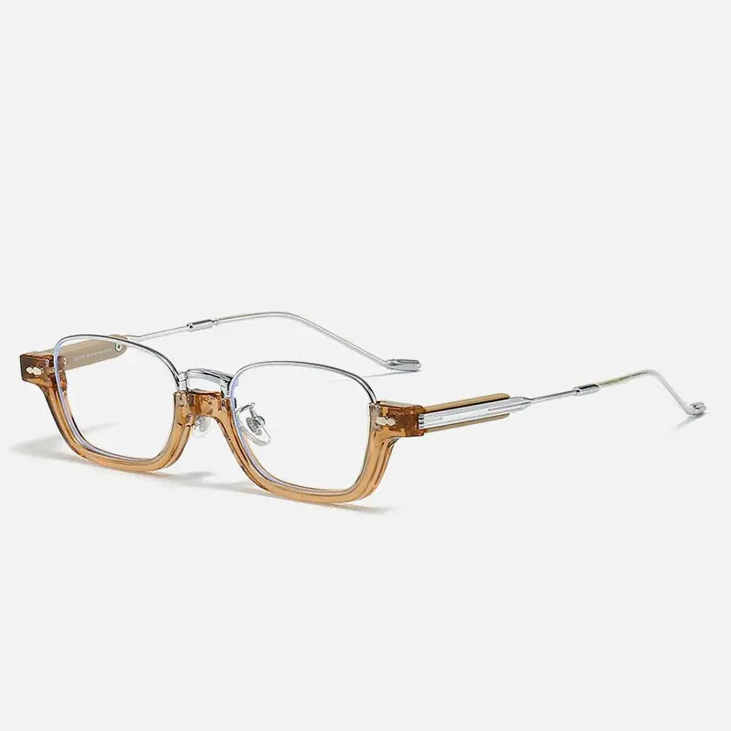 Unisex Semi-Rimless Acetate Reading Glasses 22015 — view 9 | Rx Spectacle
