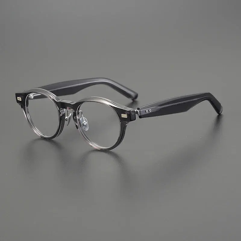 Women's Round Full Rim Acetate Prescription Glasses 61150 — view 7 | Rx Spectacle