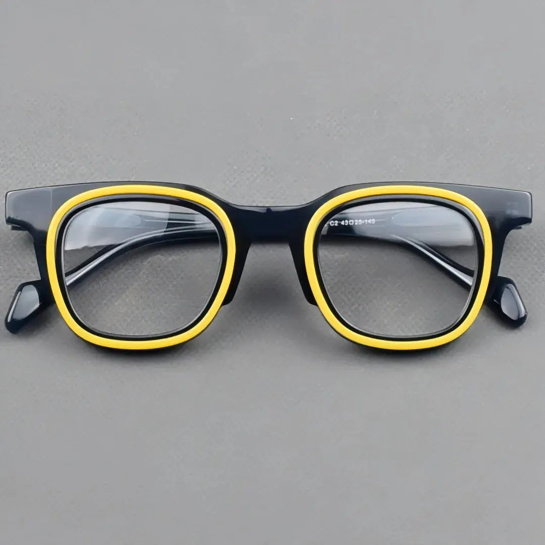 Women's Browline Full Rim Acetate Prescription Glasses 30112 — view 5 | Rx Spectacle