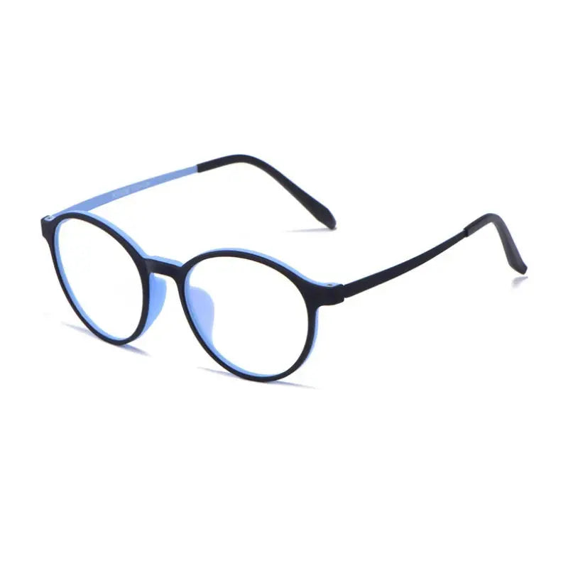 Women's Round Full Rim Titanium Prescription Glasses 913562 — view 5 | Rx Spectacle