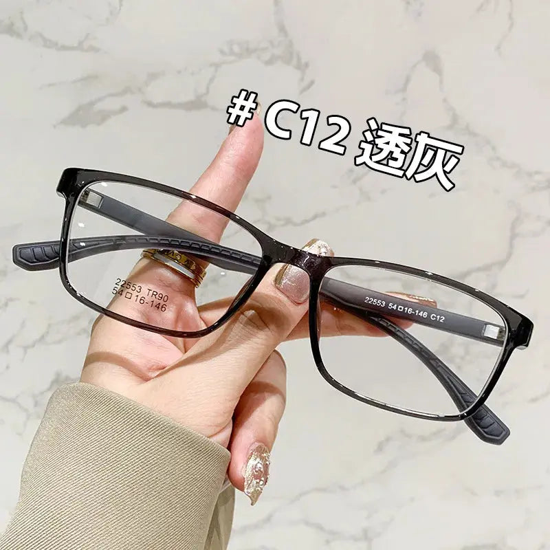 Unisex Square Full Rim TR90 Prescription Glasses 22553 — view 8 | Rx Spectacle