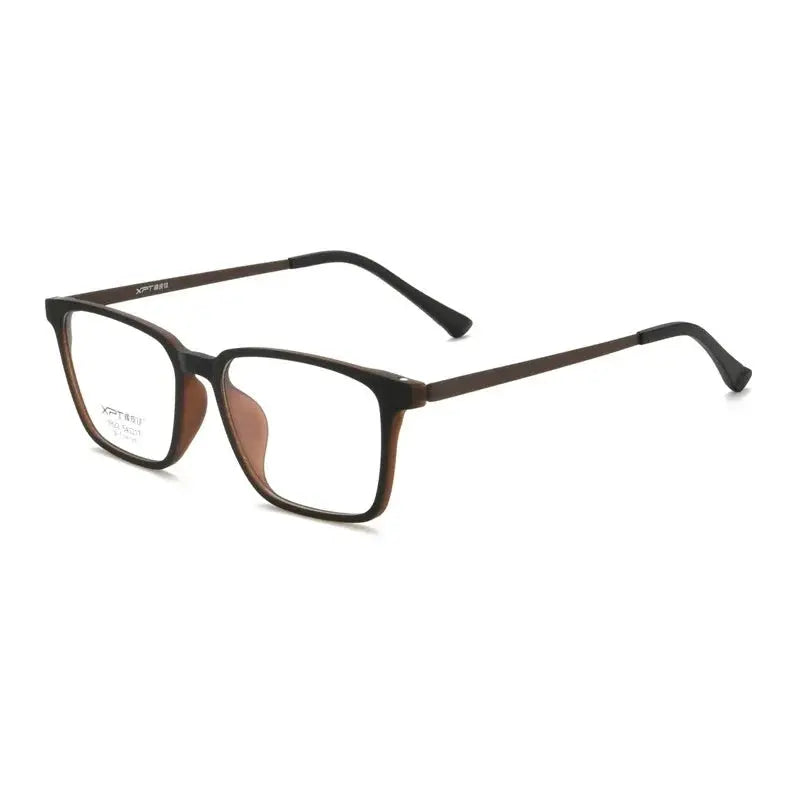 Unisex Square Full Rim Titanium Prescription Glasses 919822 — view 6 | Rx Spectacle