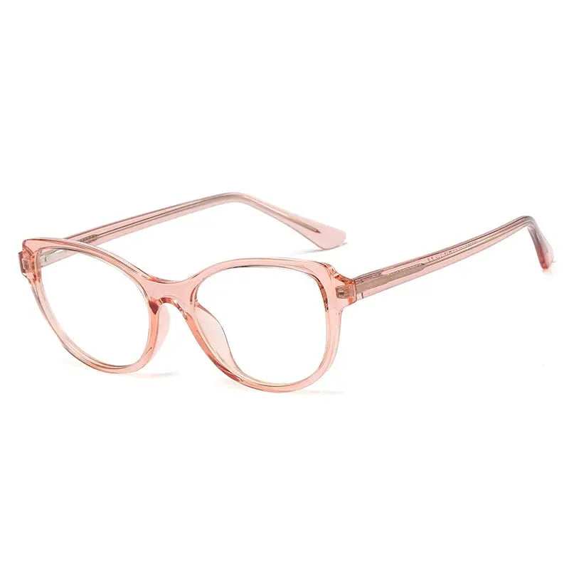 Women's Cat Eye Full Rim TR90 Prescription Glasses 93358 — view 4 | Rx Spectacle
