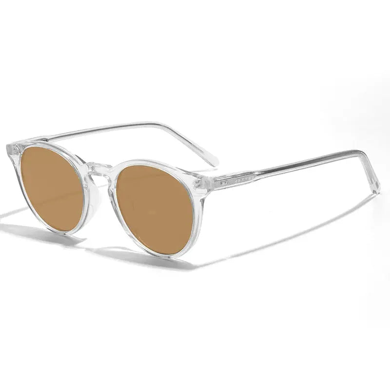 Round Full Rim Acetate Prescription Glasses 605183 — view 9 | Rx Spectacle