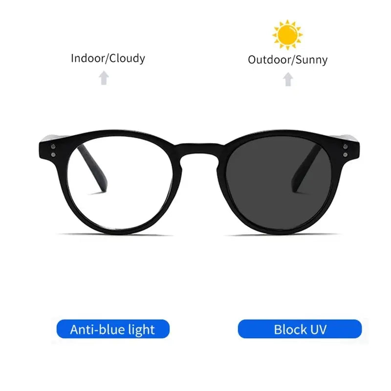 Unisex Round Full Rim Acetate Reading Glasses 3313 — view 4 | Rx Spectacle