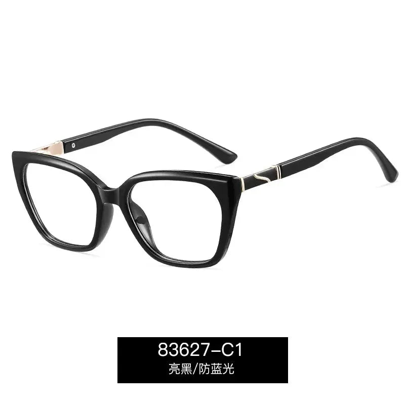 Women's Square Full Rim TR90 Prescription Glasses 383627 — view 9 | Rx Spectacle