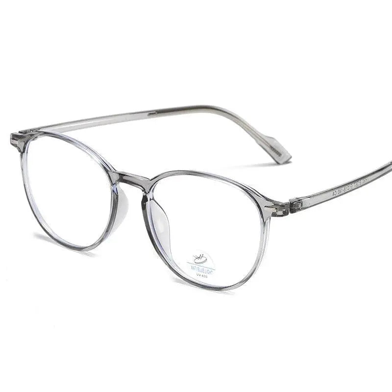 Women's Round Full Rim TR90 Prescription Glasses 81267 — view 12 | Rx Spectacle
