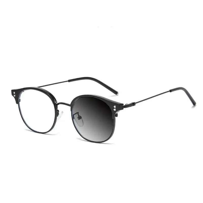 Men's Browline Full Rim Alloy Reading Glasses 22001 — view 9 | Rx Spectacle