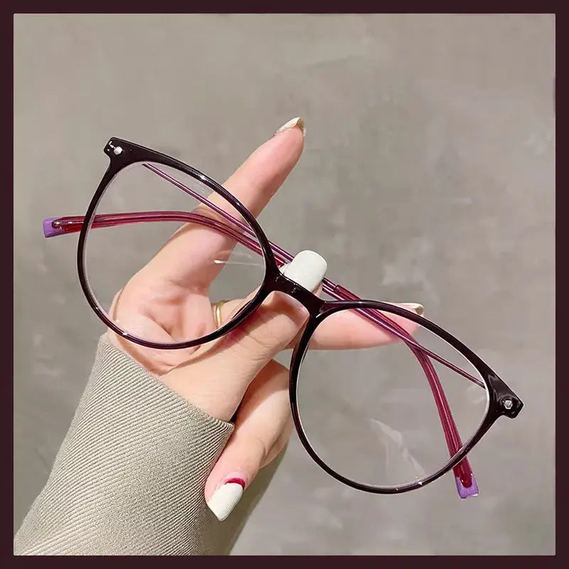 Unisex Round Full Rim Titanium Prescription Glasses 312155 — view 1 | Rx Spectacle