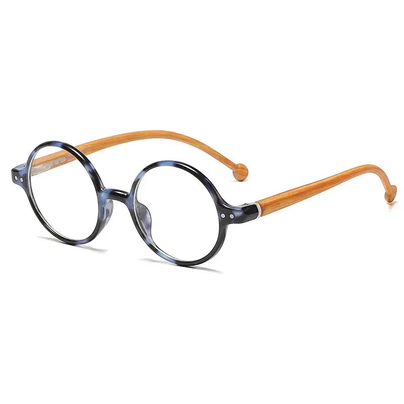 Unisex Round Full Rim Acetate Reading Glasses 5067 — view 9 | Rx Spectacle