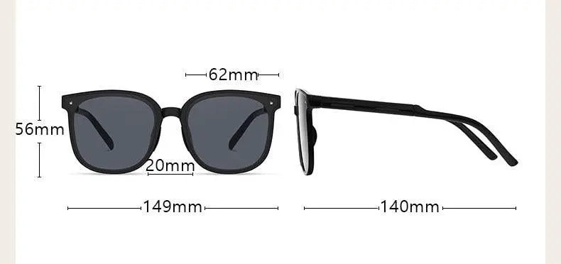 Unisex Square Full Rim Alloy Prescription Glasses WT7901 — view 14 | Rx Spectacle