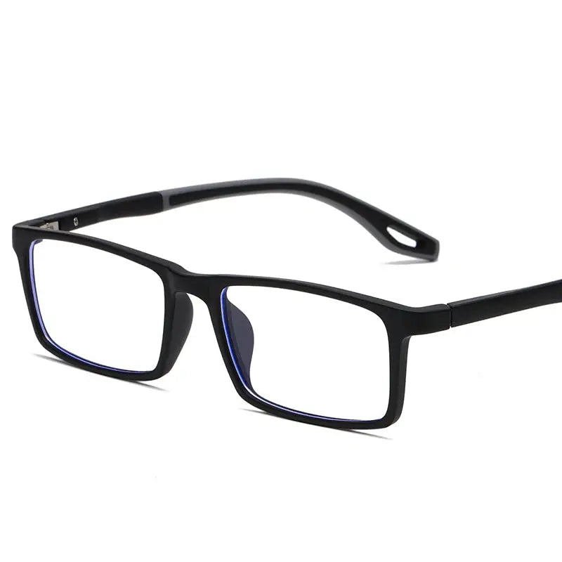 Men's Square Full Rim Plastic Prescription Glasses 81308 — view 7 | Rx Spectacle