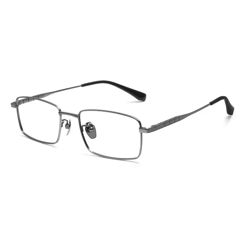 Women's Polygon Full Rim Titanium Prescription Glasses 766812 — view 1 | Rx Spectacle