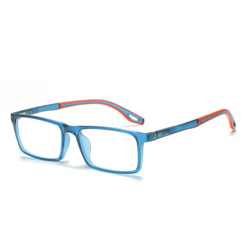 Women's Square Full Rim TR90 Prescription Glasses 81308 — view 7 | Rx Spectacle