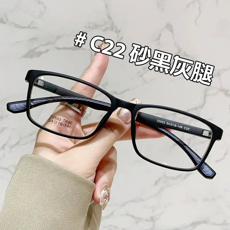 Unisex Square Full Rim TR90 Prescription Glasses 22553 — view 5 | Rx Spectacle
