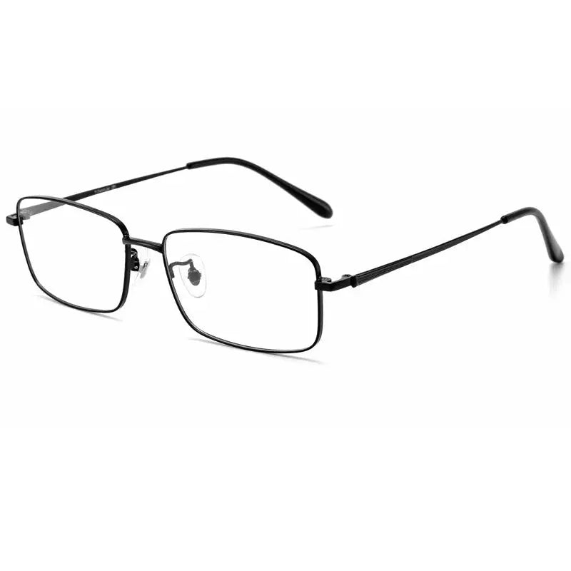 Women's Square Full Rim Alloy Prescription Glasses 99108 — view 5 | Rx Spectacle