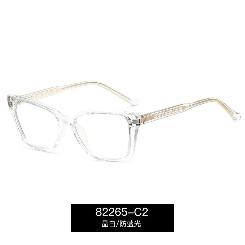 Women's Square Full Rim TR90 Prescription Glasses 382265 — view 7 | Rx Spectacle