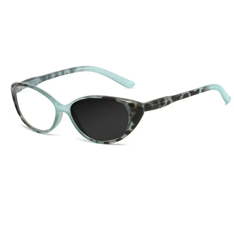 Women's Cat Eye Full Rim Alloy Reading Glasses 725001 — view 5 | Rx Spectacle