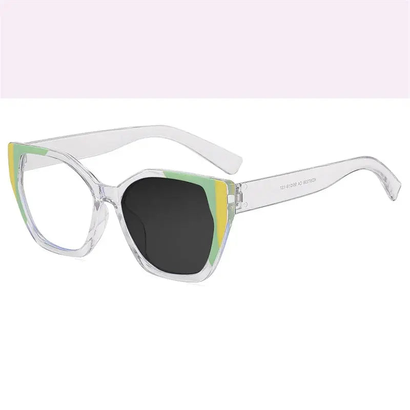 Women's Polygon Full Rim Alloy Reading Glasses 745232 — view 5 | Rx Spectacle
